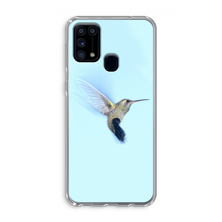 Kolibri: Samsung Galaxy M31 Transparant Hoesje