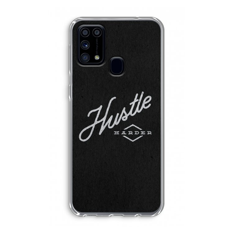 Hustle: Samsung Galaxy M31 Transparant Hoesje