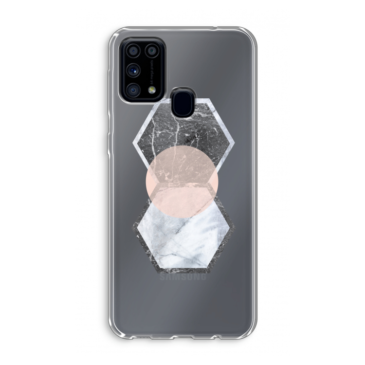 Creatieve toets: Samsung Galaxy M31 Transparant Hoesje