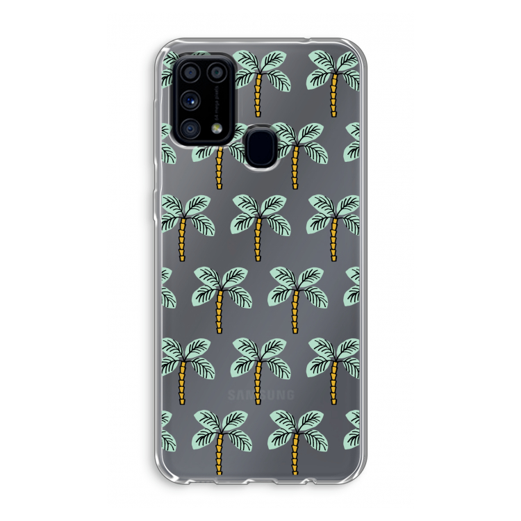Paradise: Samsung Galaxy M31 Transparant Hoesje
