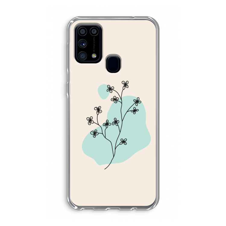 Love your petals: Samsung Galaxy M31 Transparant Hoesje