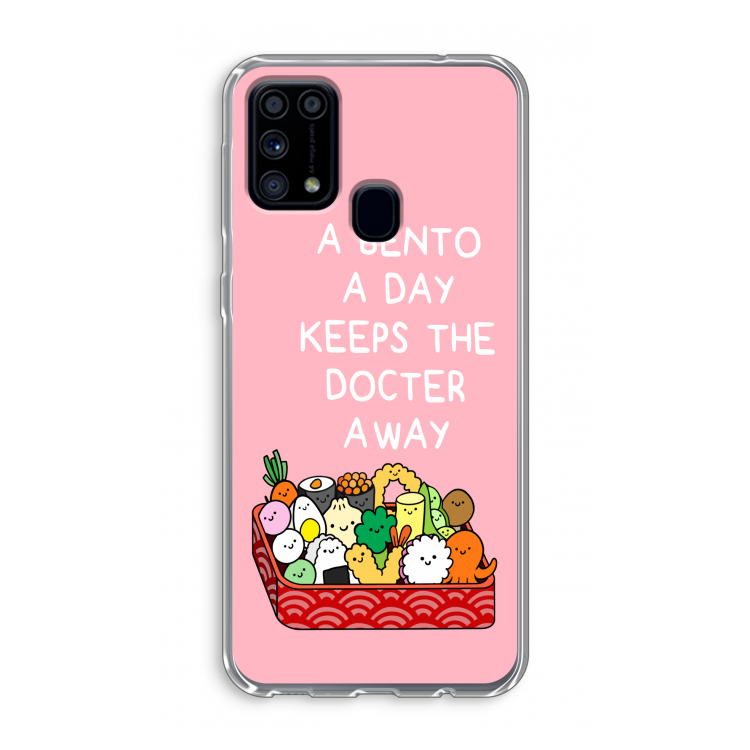 Bento a day: Samsung Galaxy M31 Transparant Hoesje