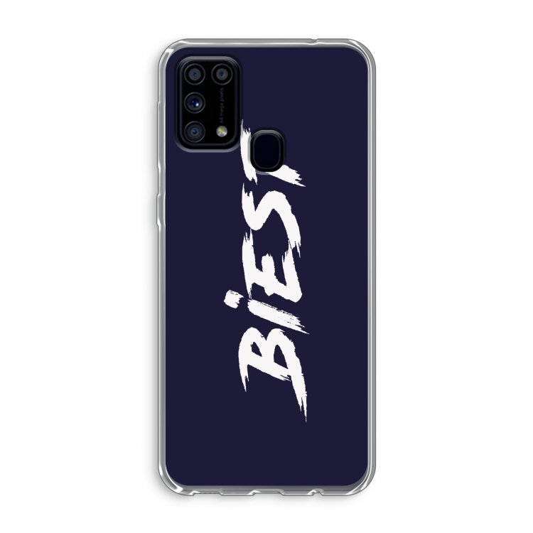 Biest: Samsung Galaxy M31 Transparant Hoesje