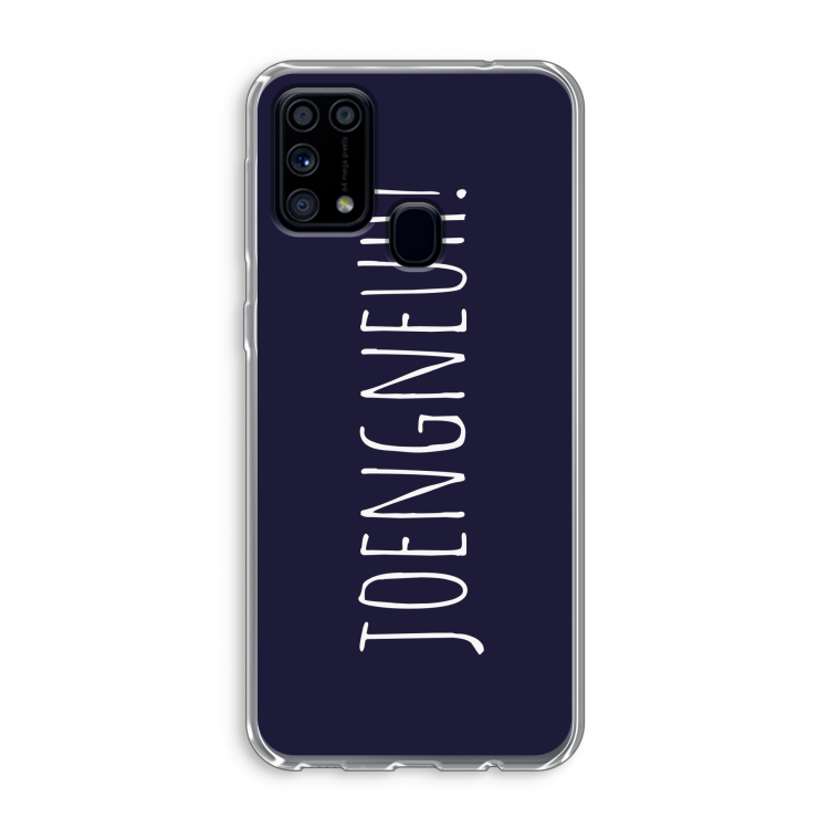 Joengneuh!: Samsung Galaxy M31 Transparant Hoesje