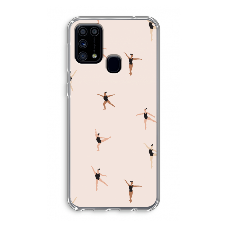 Dancing #1: Samsung Galaxy M31 Transparant Hoesje