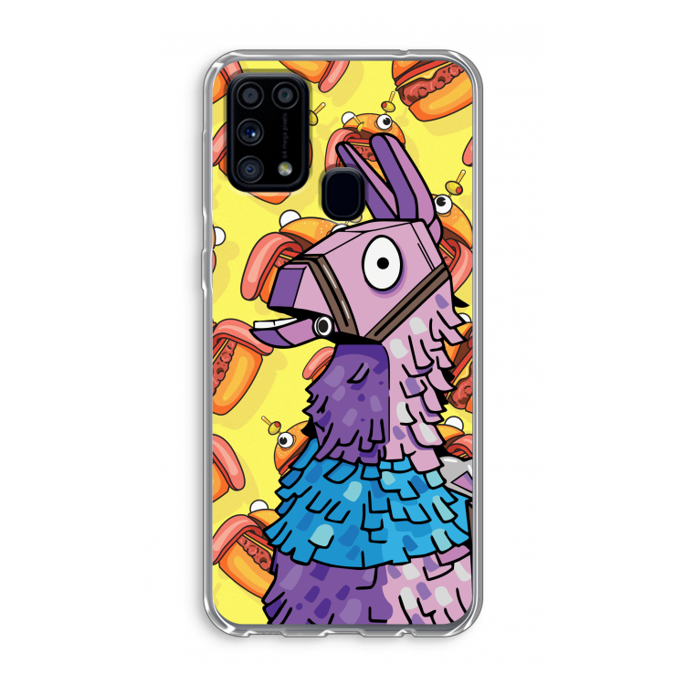Loot Burger: Samsung Galaxy M31 Transparant Hoesje