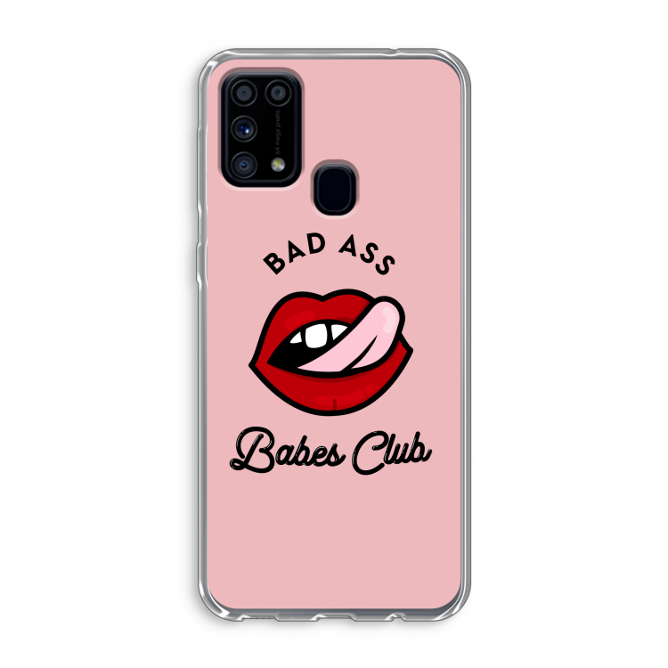 Badass Babes Club: Samsung Galaxy M31 Transparant Hoesje