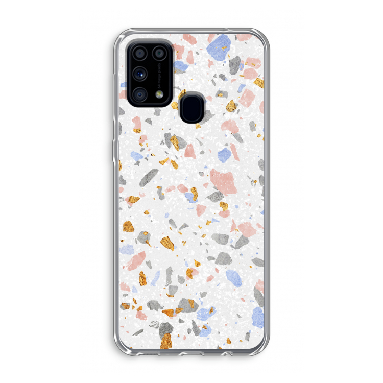Terrazzo N°8: Samsung Galaxy M31 Transparant Hoesje