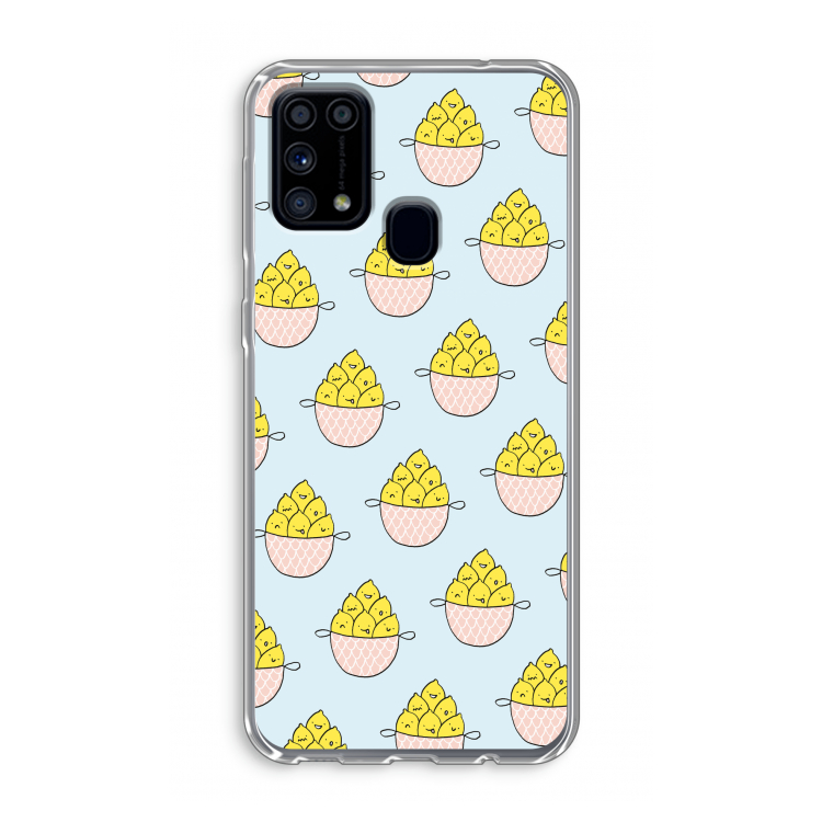 Citroenen: Samsung Galaxy M31 Transparant Hoesje