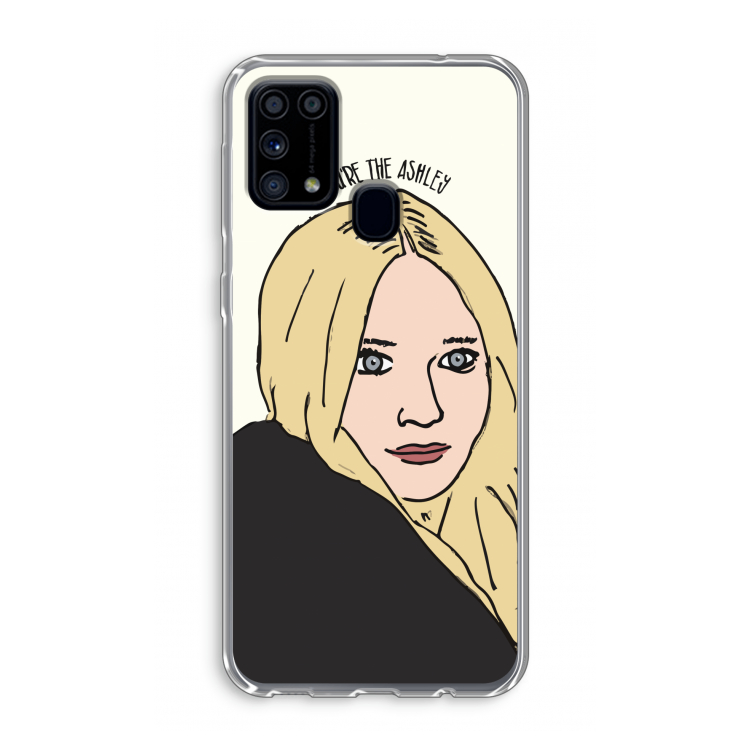Ashley: Samsung Galaxy M31 Transparant Hoesje