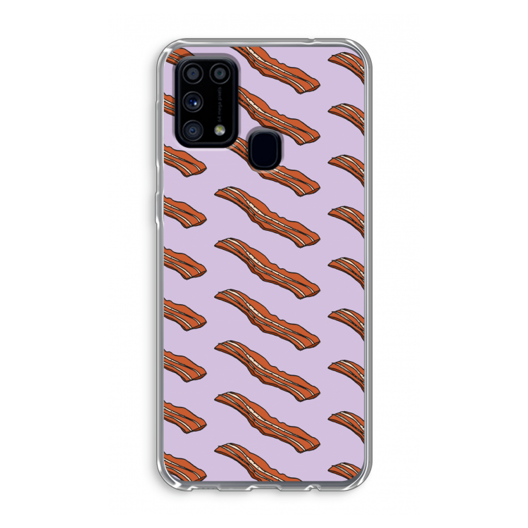 Bacon to my eggs #2: Samsung Galaxy M31 Transparant Hoesje