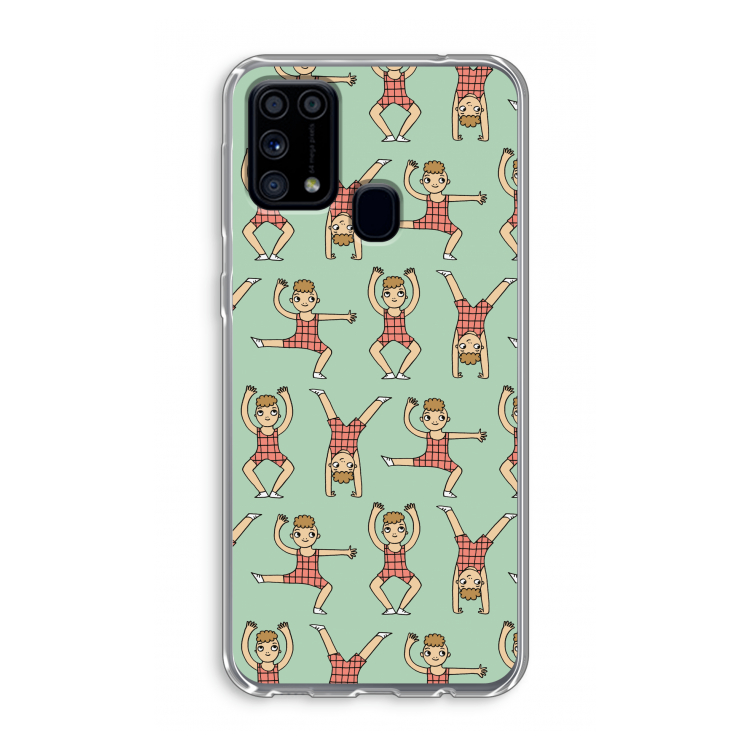 Gymboys: Samsung Galaxy M31 Transparant Hoesje