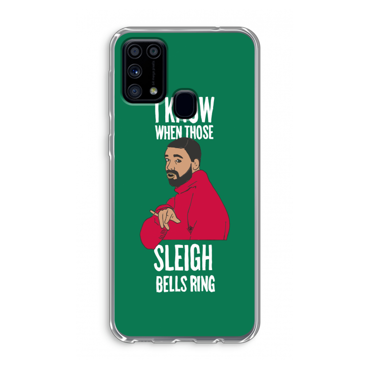 Sleigh Bells Ring: Samsung Galaxy M31 Transparant Hoesje