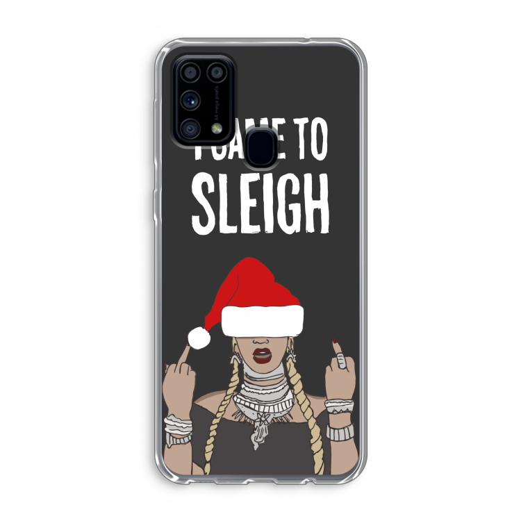 Came To Sleigh: Samsung Galaxy M31 Transparant Hoesje