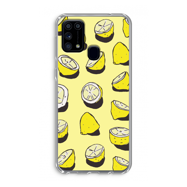 When Life Gives You Lemons...: Samsung Galaxy M31 Transparant Hoesje