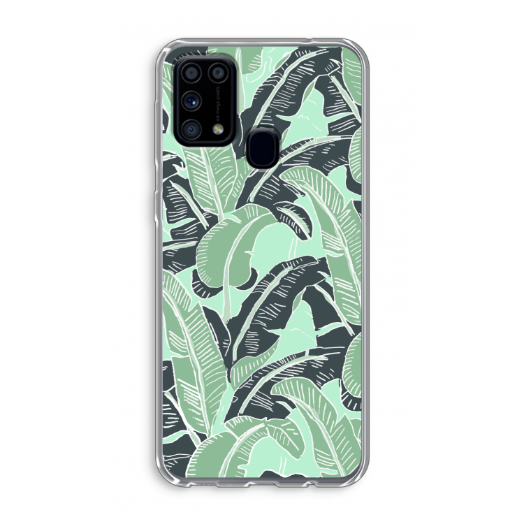 This Sh*t Is Bananas: Samsung Galaxy M31 Transparant Hoesje