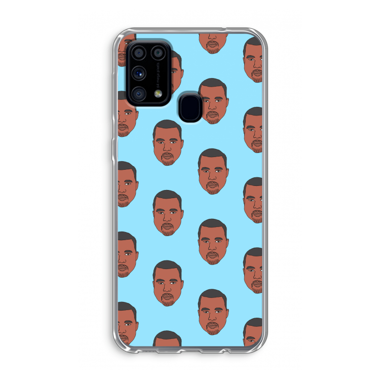 Kanye Call Me?: Samsung Galaxy M31 Transparant Hoesje