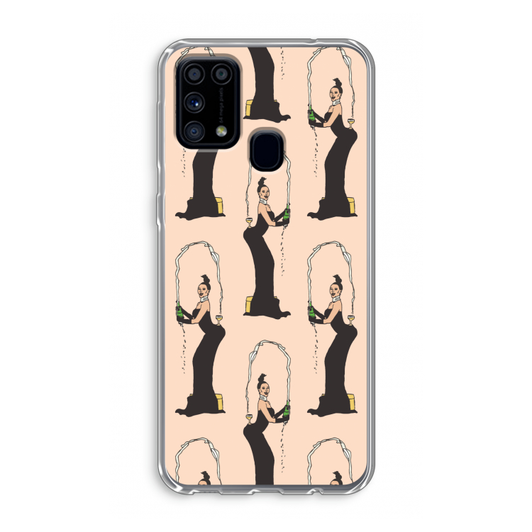 Pop Some Kim: Samsung Galaxy M31 Transparant Hoesje