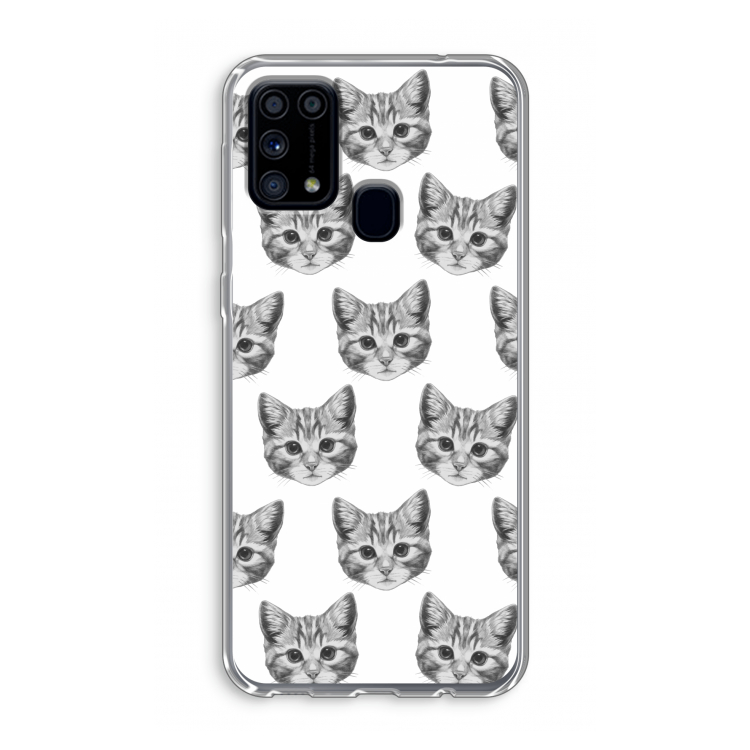 Kitten: Samsung Galaxy M31 Transparant Hoesje