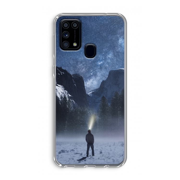 Wanderlust: Samsung Galaxy M31 Transparant Hoesje