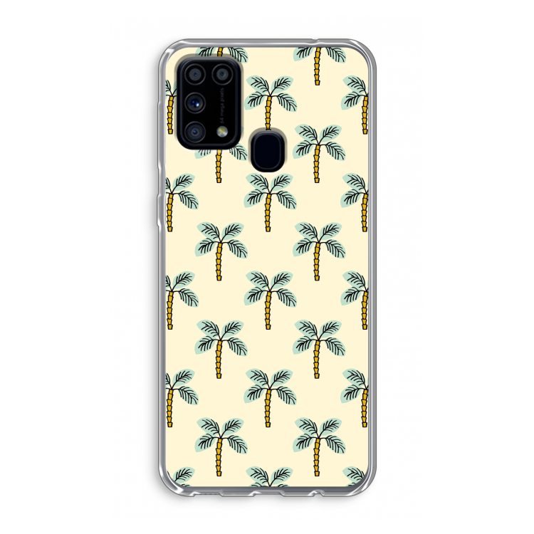 Paradise: Samsung Galaxy M31 Transparant Hoesje