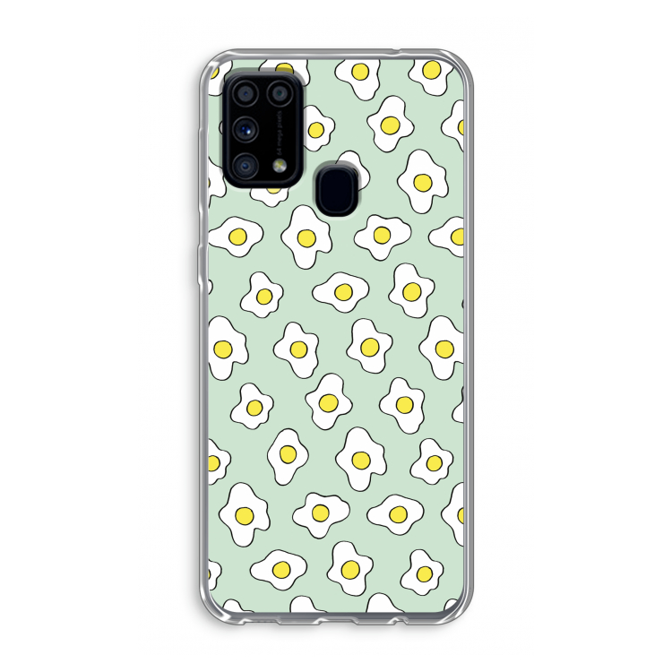Spiegeleitjes: Samsung Galaxy M31 Transparant Hoesje