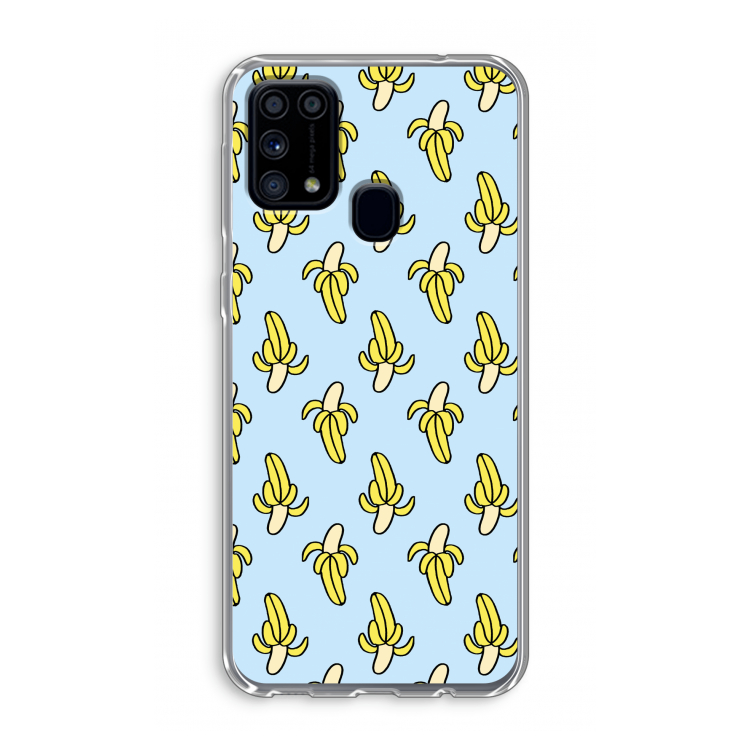 Bananas: Samsung Galaxy M31 Transparant Hoesje