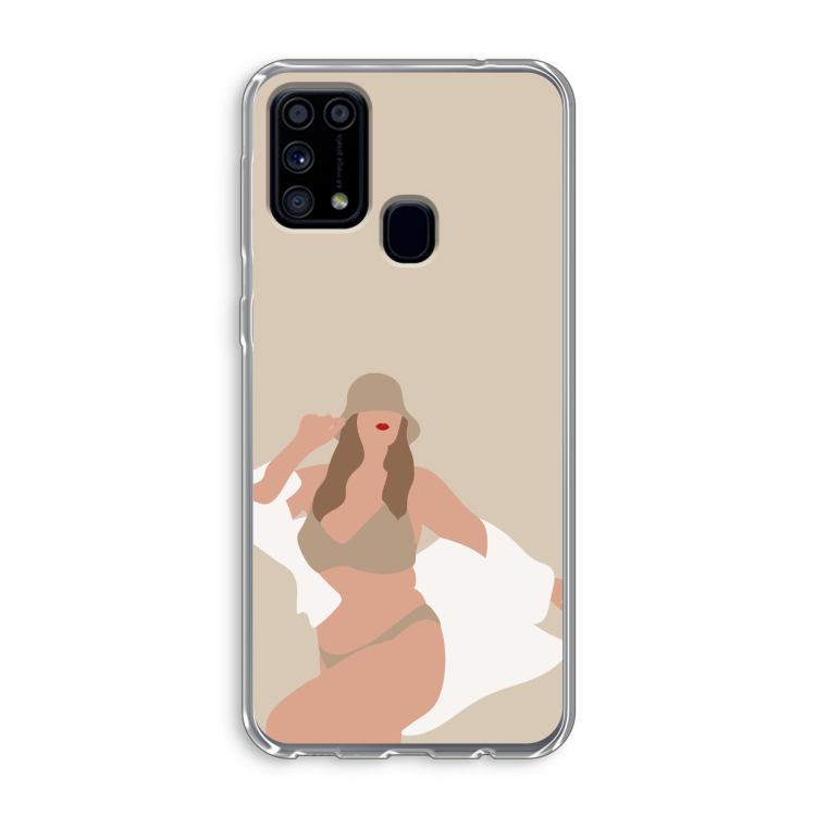 One of a kind: Samsung Galaxy M31 Transparant Hoesje