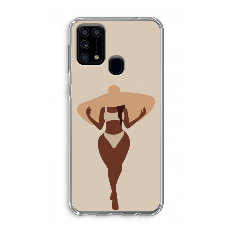 Let's get salty: Samsung Galaxy M31 Transparant Hoesje