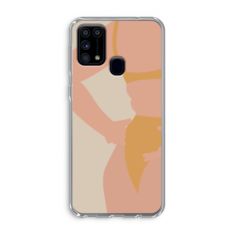 Bikini body: Samsung Galaxy M31 Transparant Hoesje