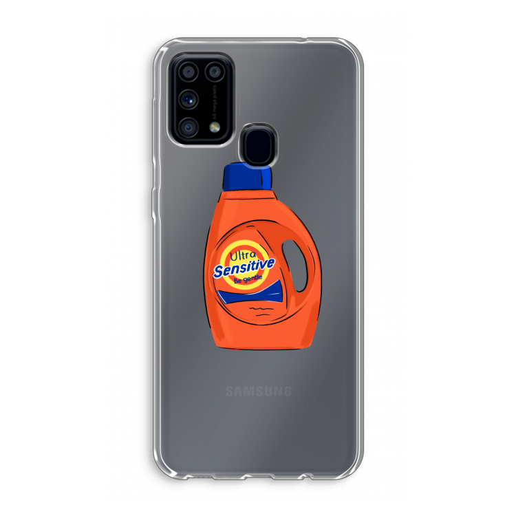 Ultra Sensitive: Samsung Galaxy M31 Transparant Hoesje