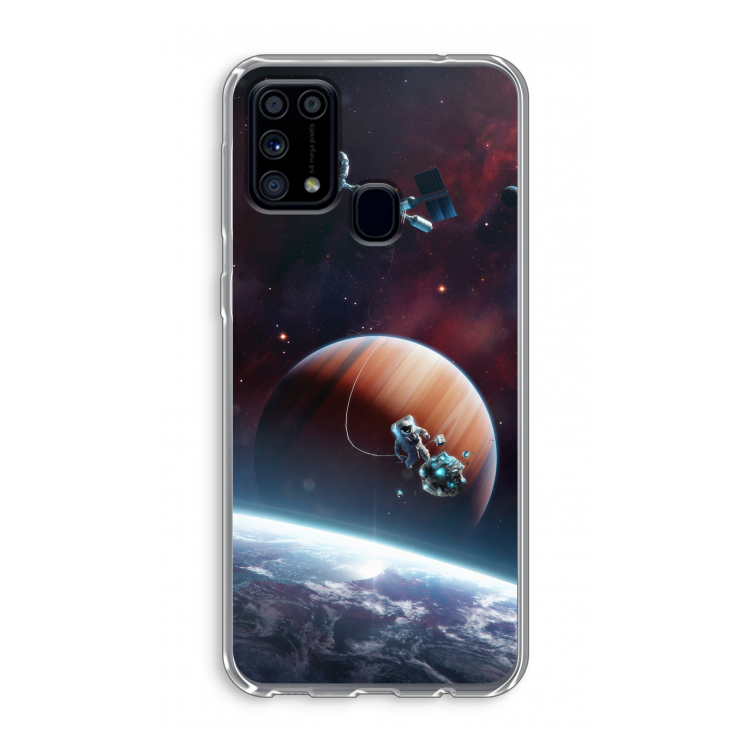 Examiner: Samsung Galaxy M31 Transparant Hoesje