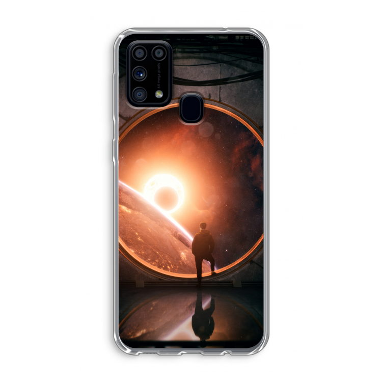 Ephemeral: Samsung Galaxy M31 Transparant Hoesje