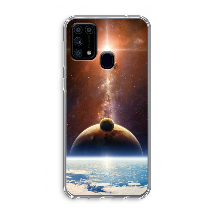Omicron 2019: Samsung Galaxy M31 Transparant Hoesje