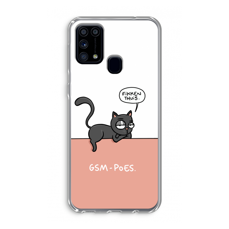 GSM poes: Samsung Galaxy M31 Transparant Hoesje