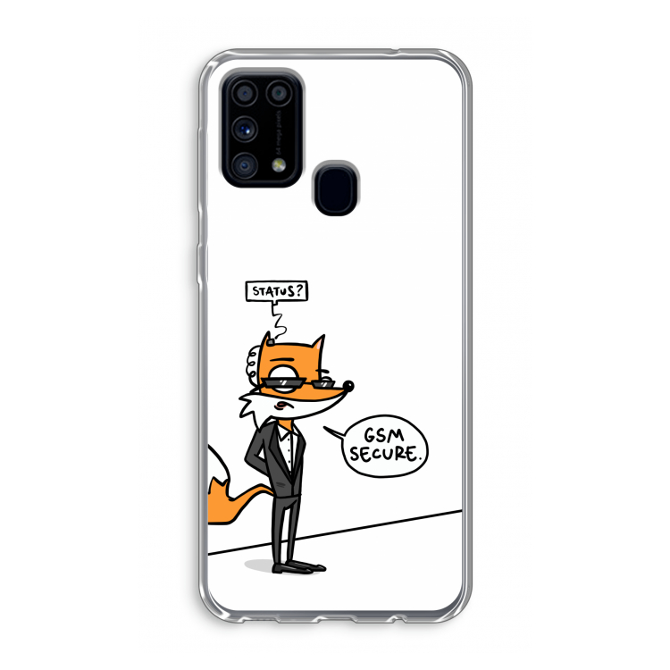 GSM secure: Samsung Galaxy M31 Transparant Hoesje