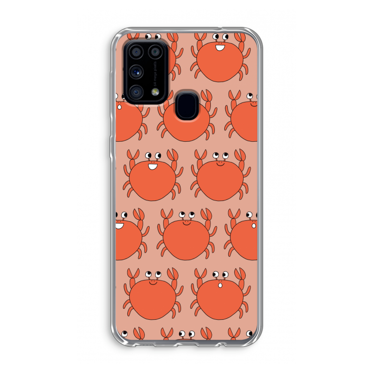 Krab: Samsung Galaxy M31 Transparant Hoesje