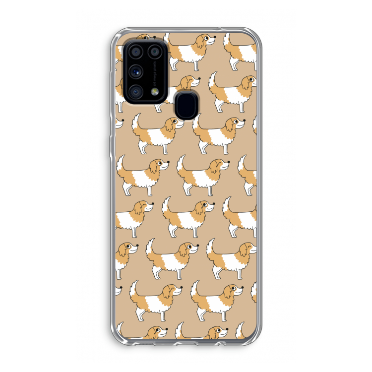 Doggy: Samsung Galaxy M31 Transparant Hoesje