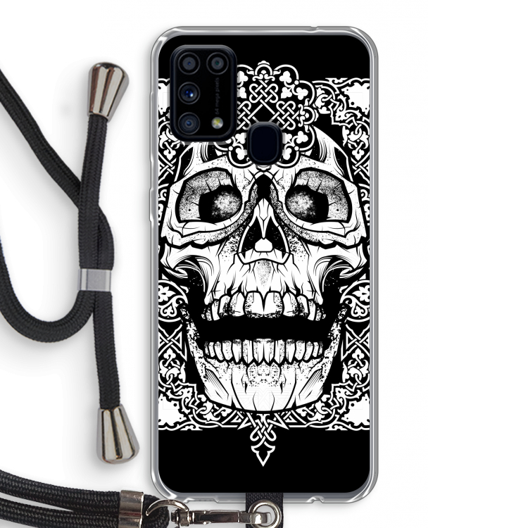 Seek & Destroy: Samsung Galaxy M31 Transparant Hoesje met koord