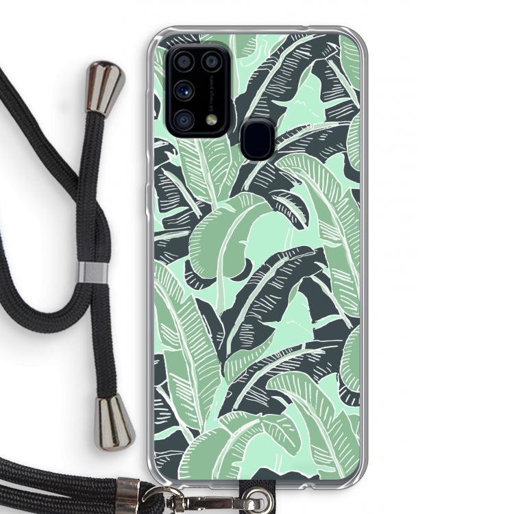 This Sh*t Is Bananas: Samsung Galaxy M31 Transparant Hoesje met koord