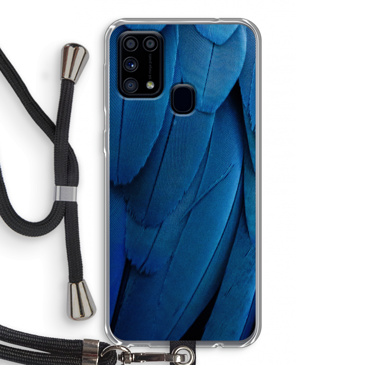 Pauw: Samsung Galaxy M31 Transparant Hoesje met koord