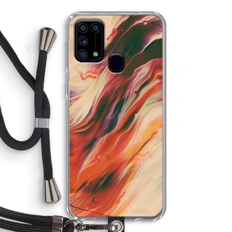 Forgotten Lands: Samsung Galaxy M31 Transparant Hoesje met koord