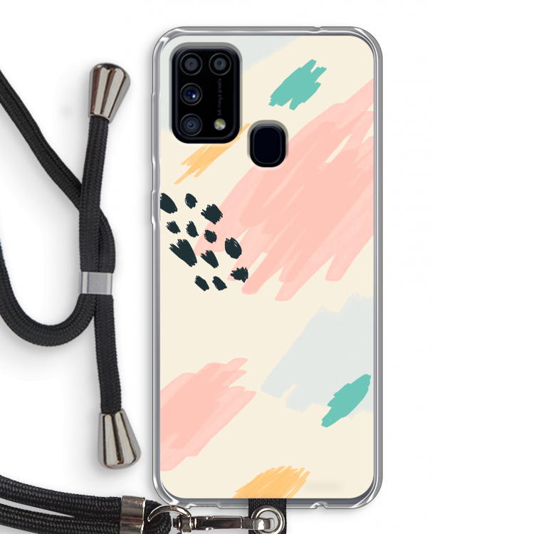 Sunday Chillings: Samsung Galaxy M31 Transparant Hoesje met koord