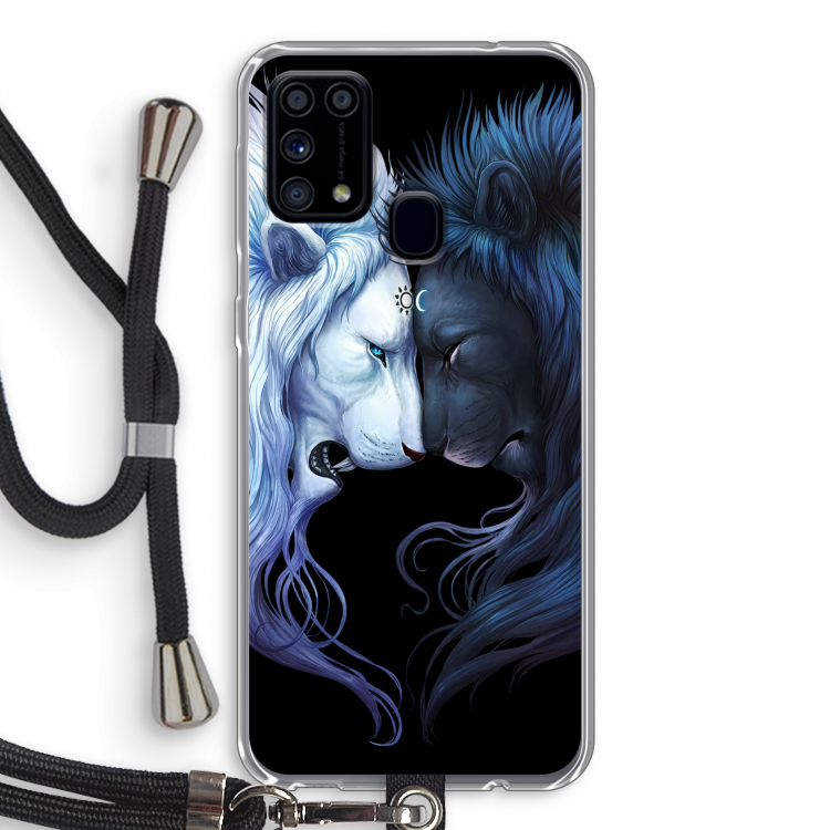 Brotherhood: Samsung Galaxy M31 Transparant Hoesje met koord