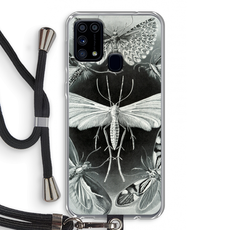 Haeckel Tineida: Samsung Galaxy M31 Transparant Hoesje met koord
