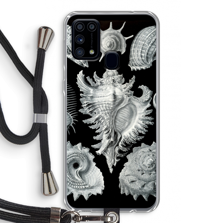 Haeckel Prosobranchia: Samsung Galaxy M31 Transparant Hoesje met koord