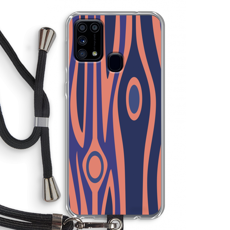 Bast A: Samsung Galaxy M31 Transparant Hoesje met koord