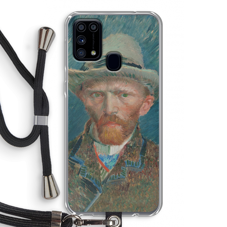 Van Gogh: Samsung Galaxy M31 Transparant Hoesje met koord