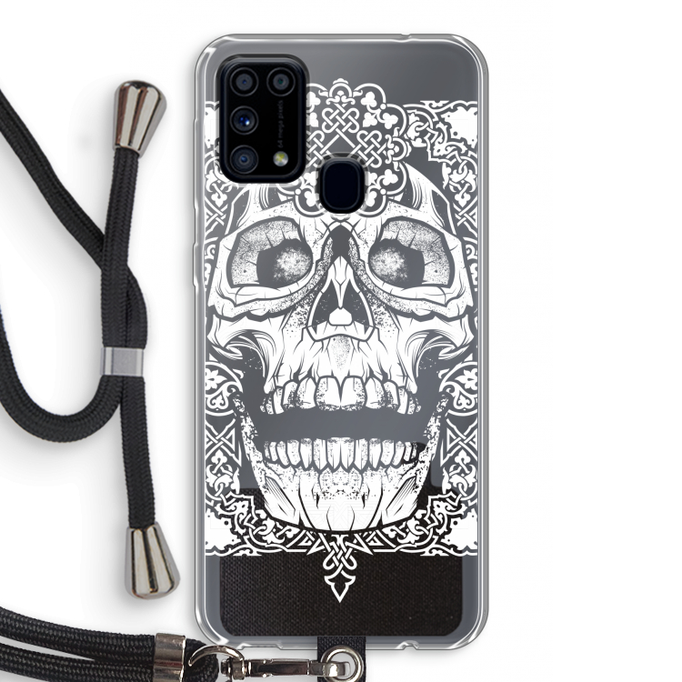 Seek & Destroy: Samsung Galaxy M31 Transparant Hoesje met koord