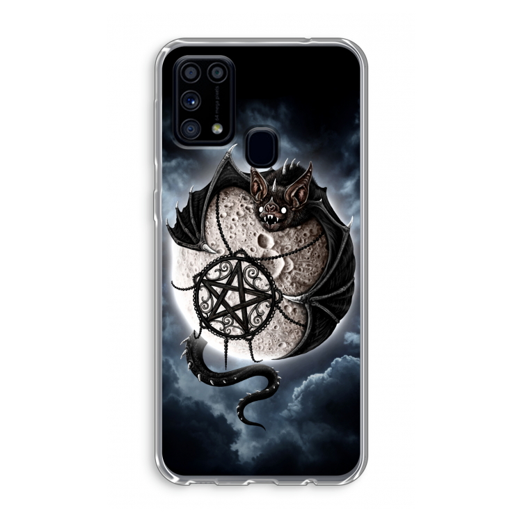 Volle maan: Samsung Galaxy M31 Transparant Hoesje